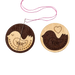 Magnetic Needle Holder - Wooden Needle Minder Wonderland Crafts Needle Minders - HobbyJobby