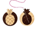 Magnetic Needle Holder - Wooden Needle Minder Wonderland Crafts Needle Minders - HobbyJobby