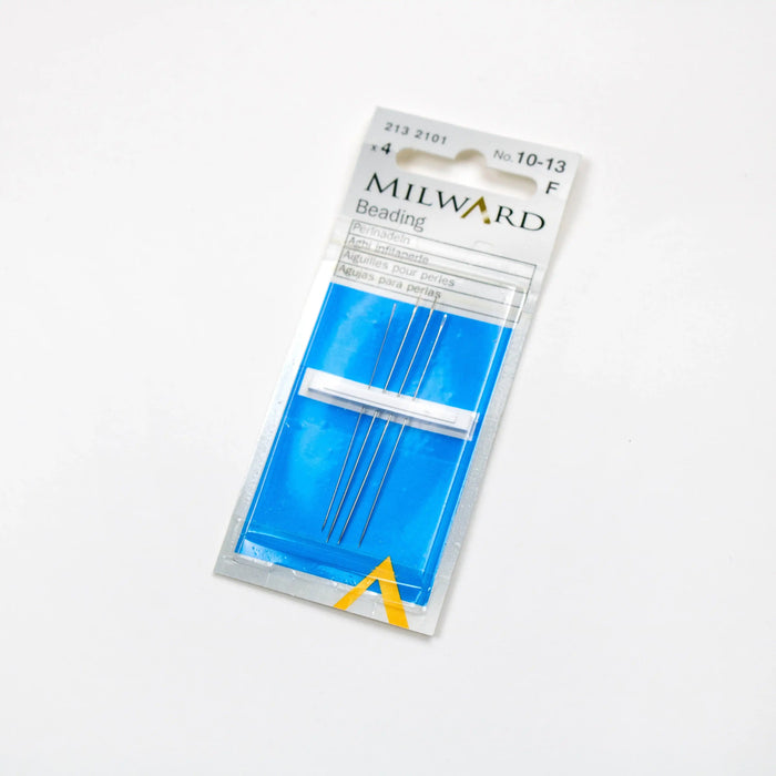 Milward Beading Needles No.10-13 - 4 Pack Needles - HobbyJobby
