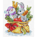 MP Studia Cross Stitch Kit - "Bag With Gifts" MP Studia Cross Stitch Kits - HobbyJobby