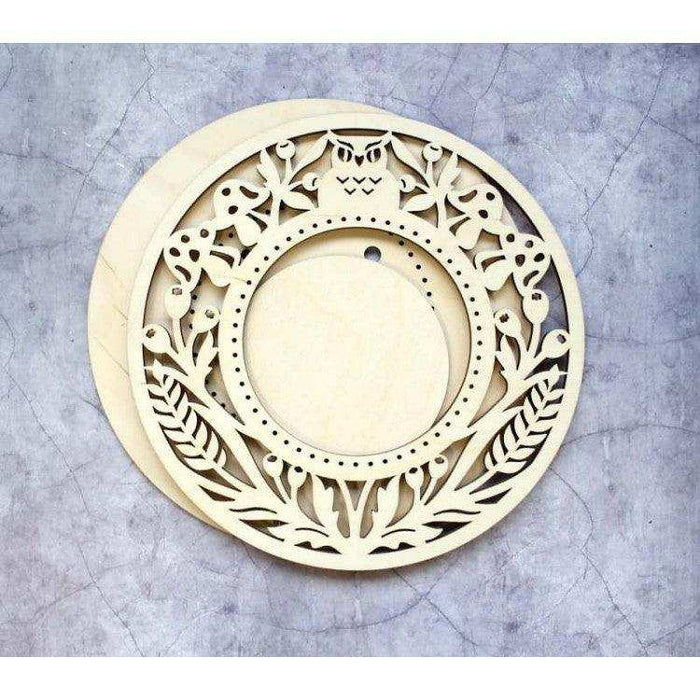 MP Studia Frame "Forest Wreath" Medium MP Studia Wooden Kits - HobbyJobby