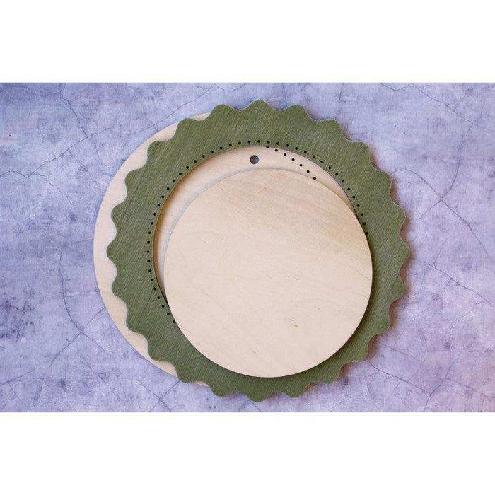 MP Studia Frame Green Circle Large MP Studia Wooden Kits - HobbyJobby
