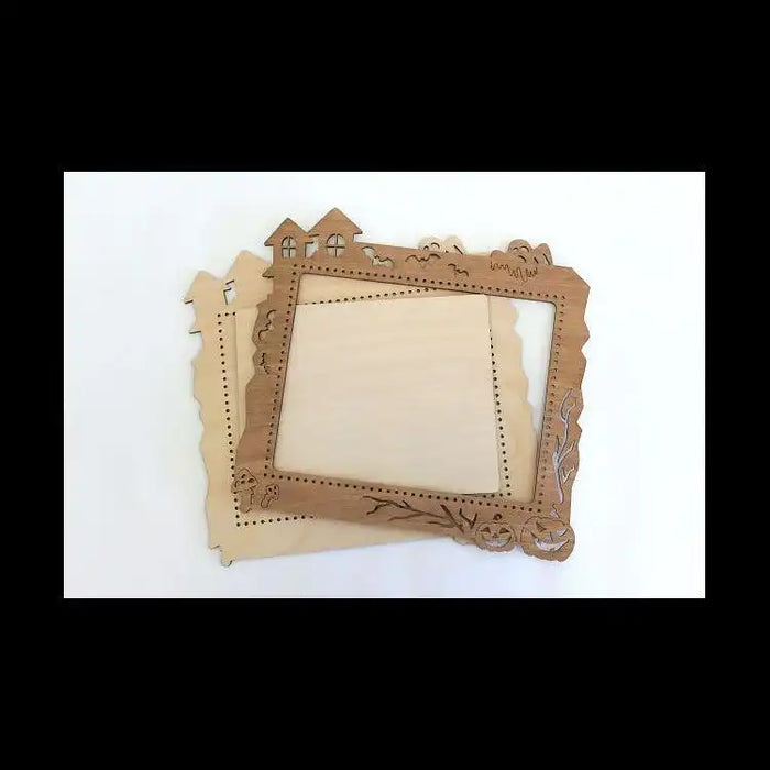 MP Studia Frame "Halloween" Horizontal Large MP Studia Wooden Kits - HobbyJobby