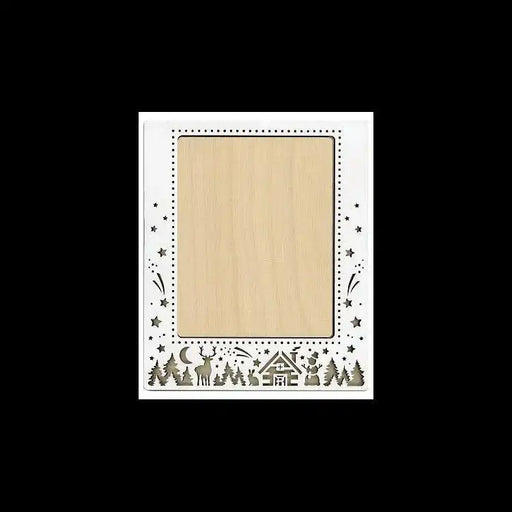 MP Studia Frame "Winter Evening" Vertical Large MP Studia Wooden Kits - HobbyJobby