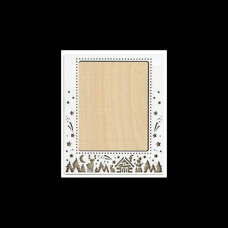 MP Studia Frame "Winter Evening" Vertical Medium MP Studia Wooden Kits - HobbyJobby