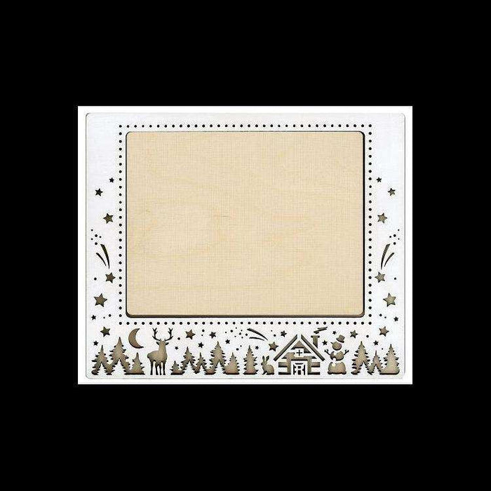 MP Studia Frame "Winter Landscape" Horizontal Medium MP Studia Wooden Kits - HobbyJobby