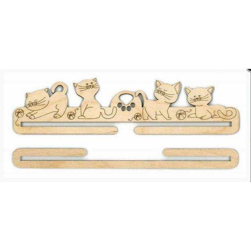 MP Studia Hanger For Embroidery "Cats" MP Studia Wooden Kits - HobbyJobby
