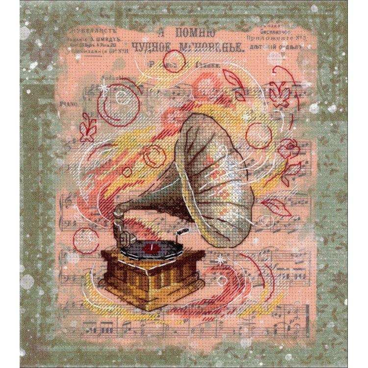 MP Studia Kits on Designer Canvas - Forgotten Melody MP Studia Cross Stitch Kits - HobbyJobby