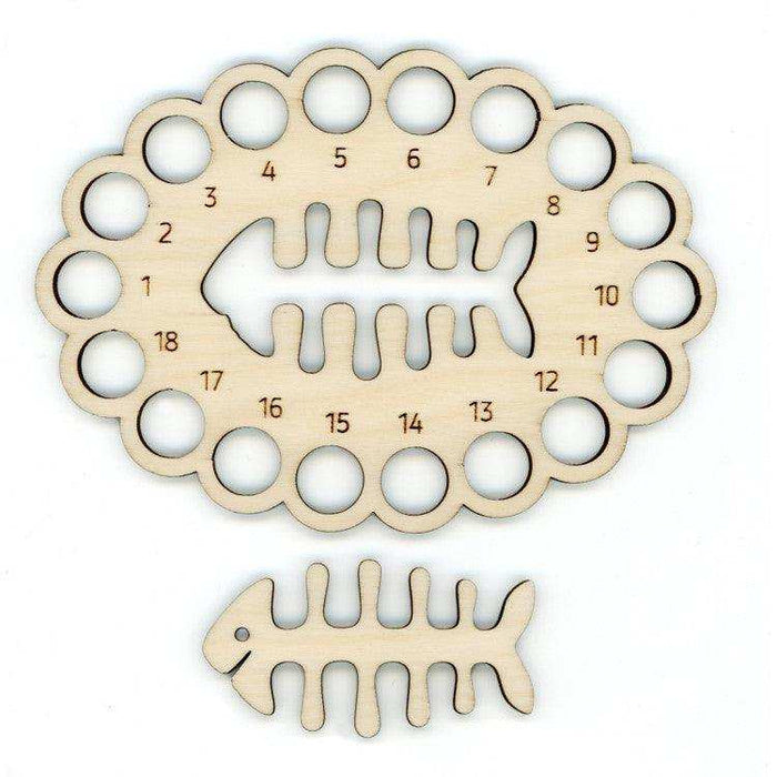 MP Studia Mouline Organiser Fish + 1 Spool MP Studia Wooden Kits - HobbyJobby