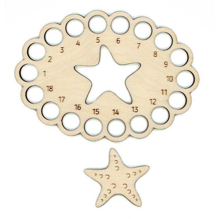 MP Studia Mouline Organiser Starfish + 1 Spool MP Studia Wooden Kits - HobbyJobby