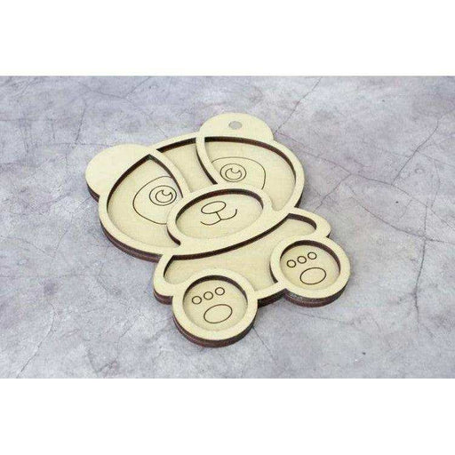 MP Studia Organiser For Beads "Bear" (Without Cover) MP Studia Wooden Kits - HobbyJobby