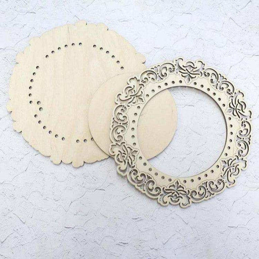 MP Studia Round Lace Frame Small MP Studia Wooden Kits - HobbyJobby
