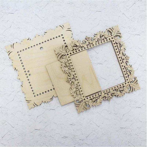 MP Studia Square Openwork Frame Large MP Studia Wooden Kits - HobbyJobby