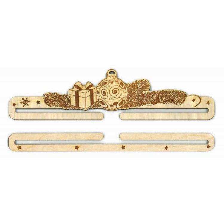 MP Studia Suspension For Embroidery "New Year" MP Studia Wooden Kits - HobbyJobby