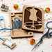 Needle Organizer - Magnetic Needle Storage, Storage Box for Handcraft Wonderland Crafts Needle Cases - HobbyJobby