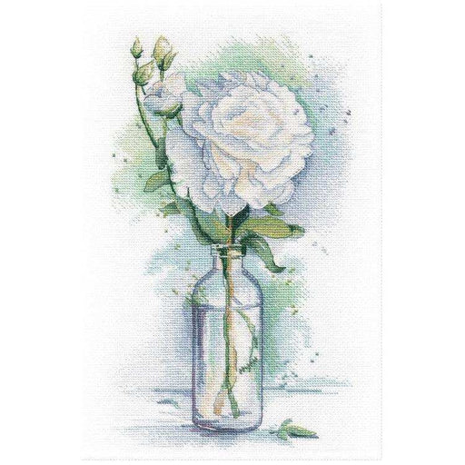 Oven Cross Stitch Kit "Gentle Peony" O1565 Oven Cross Stitch Kits - HobbyJobby