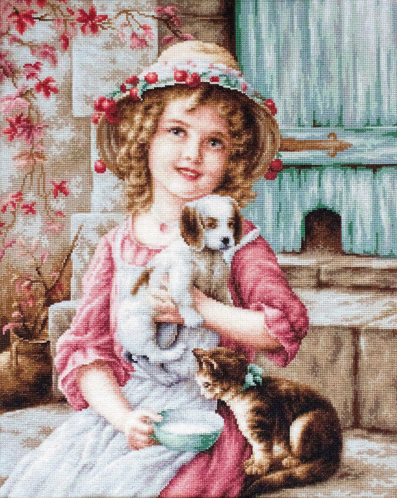 Petit Point Kit Luca-S - Best Friends, G518 - Luca-S