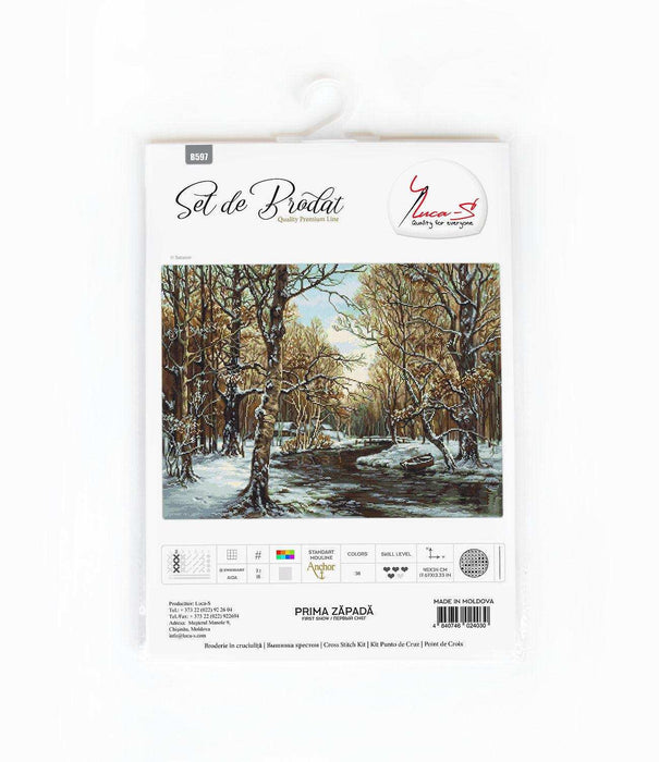 Petit Point Kit Luca-S - First Snow, G597 - HobbyJobby