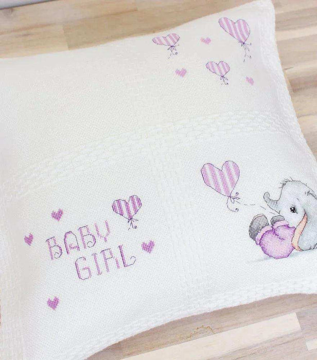 Pillow Cross Stitch Kit Luca-S - PB188 Cushion Kits - HobbyJobby