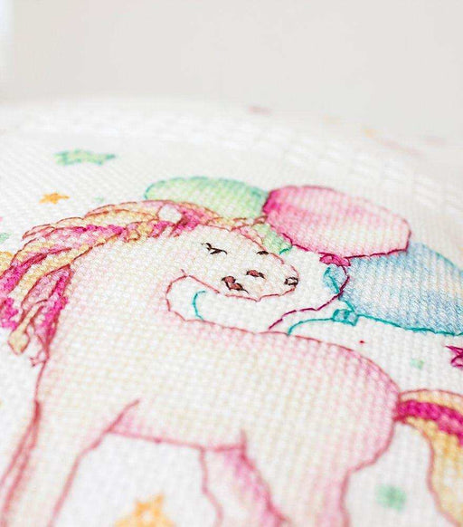 Pillow Cross Stitch Kit Luca-S - PB192 Cushion Kits - HobbyJobby