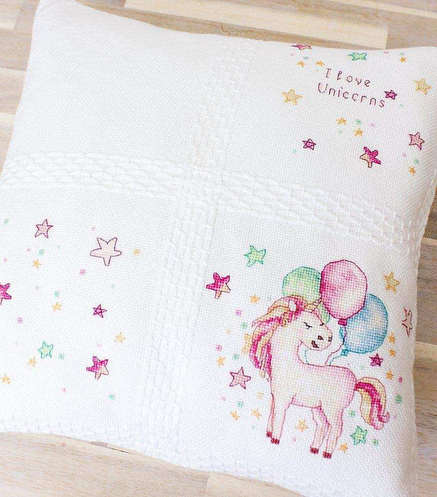Pillow Cross Stitch Kit Luca-S - PB192 Cushion Kits - HobbyJobby