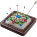 Pin Cushion Needlecraft Kit - Needle Storage Pin Wonderland Crafts Pin Cushions - HobbyJobby