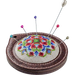 Pin Cushion Needlecraft Kit - Needle Storage Pin Wonderland Crafts Pin Cushions - HobbyJobby