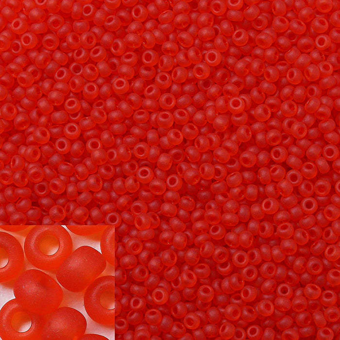 PRECIOSA Rocaille Transparent 50g Preciosa Beads - HobbyJobby