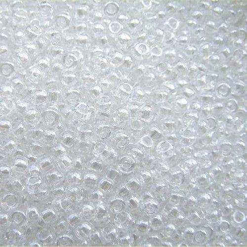 PRECIOSA Rocaille Transparent 50g Preciosa Beads - HobbyJobby