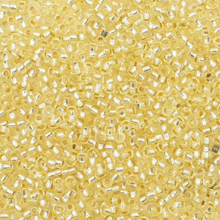 PRECIOSA Rocaille Transparent 50g Preciosa Beads - HobbyJobby