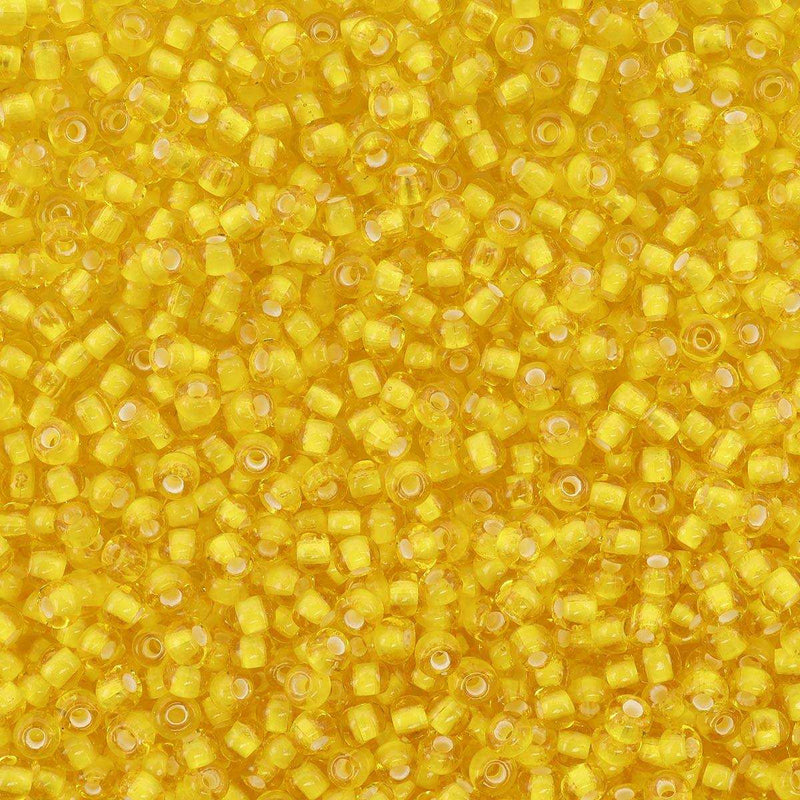 PRECIOSA Rocaille Transparent 50g Preciosa Beads - HobbyJobby