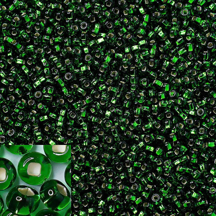 PRECIOSA Rocaille Transparent 50g Preciosa Beads - HobbyJobby
