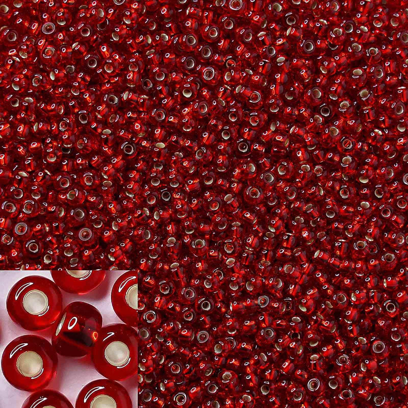 PRECIOSA Rocaille Transparent 50g Preciosa Beads - HobbyJobby