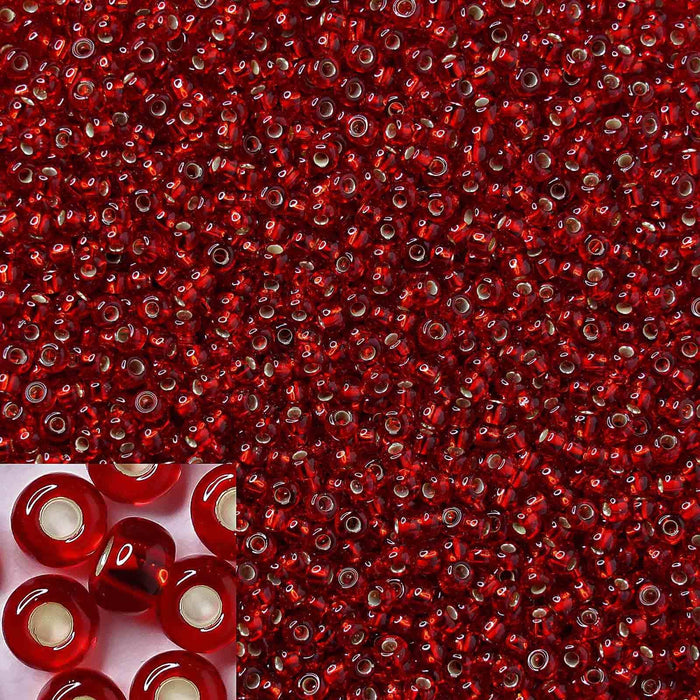 PRECIOSA Rocaille Transparent 50g Preciosa Beads - HobbyJobby