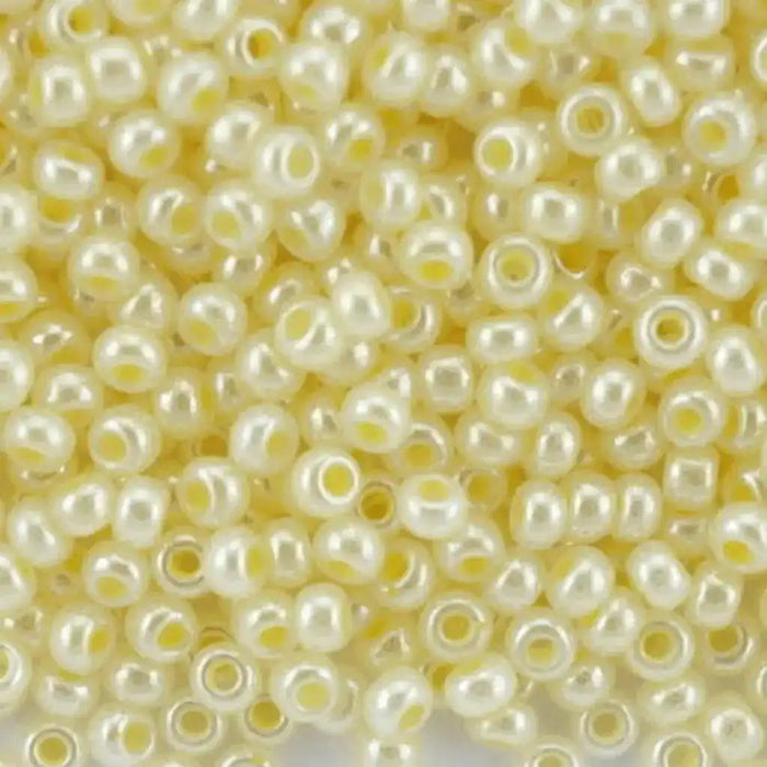 PRECIOSA Rocaille Transparent 50g Preciosa Beads - HobbyJobby