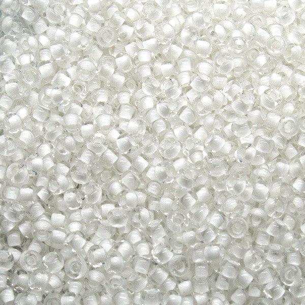 PRECIOSA Rocaille Transparent 50g Preciosa Beads - HobbyJobby
