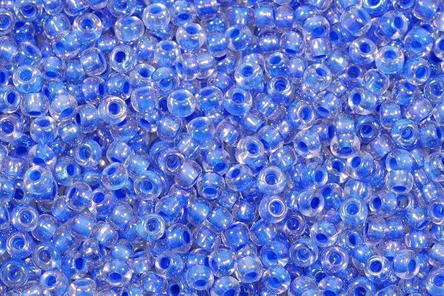 PRECIOSA Rocaille Transparent 50g Preciosa Beads - HobbyJobby