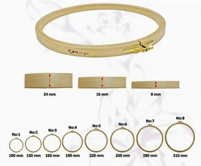 Screwless Display Hoops - Nurge Display Hoops Hoops - HobbyJobby