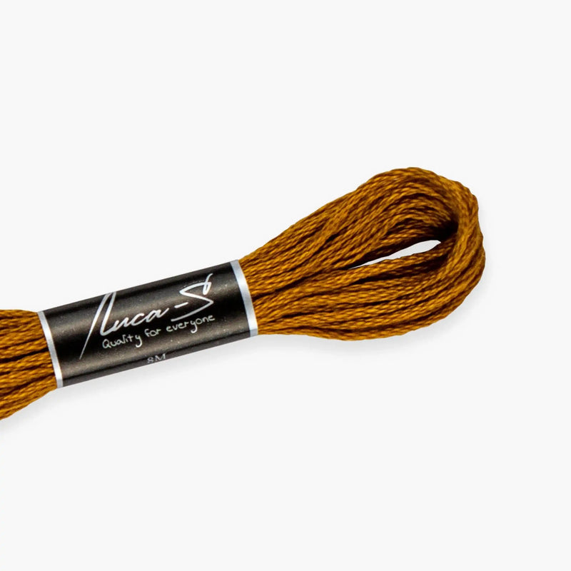 Stranded Cotton Luca-S Brown Range Stranded Cotton - HobbyJobby