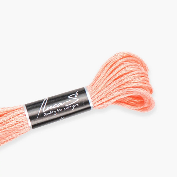Stranded Cotton Luca-S Pink Range Stranded Cotton - HobbyJobby