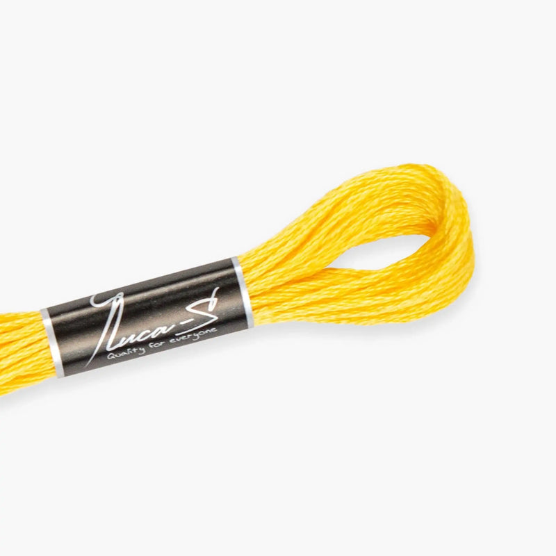 Stranded Cotton Luca-S Yellow Range Stranded Cotton - HobbyJobby