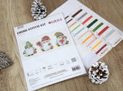 Toys Cross Stitch Kit Luca-S - Christmas Gnomes JK030 - Luca-S