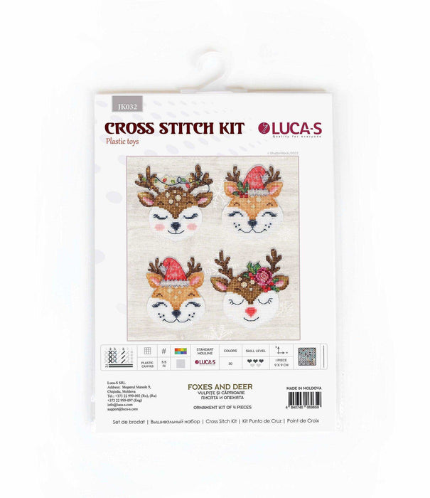 Toys Cross Stitch Kit Luca-S - Foxes and Deer JK032 - Luca-S