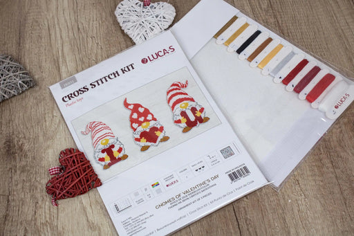 Toys Cross Stitch Kit Luca-S - Gnomes of Valentine's Day JK031 - Luca-S