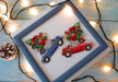 Toys Cross Stitch Kit Luca-S - The Gift Car, JK035 Cross Stitch Toys - HobbyJobby