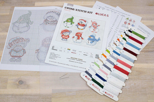 Toys Cross Stitch Kit Luca-S - Winter Toys, JK034 - Luca-S