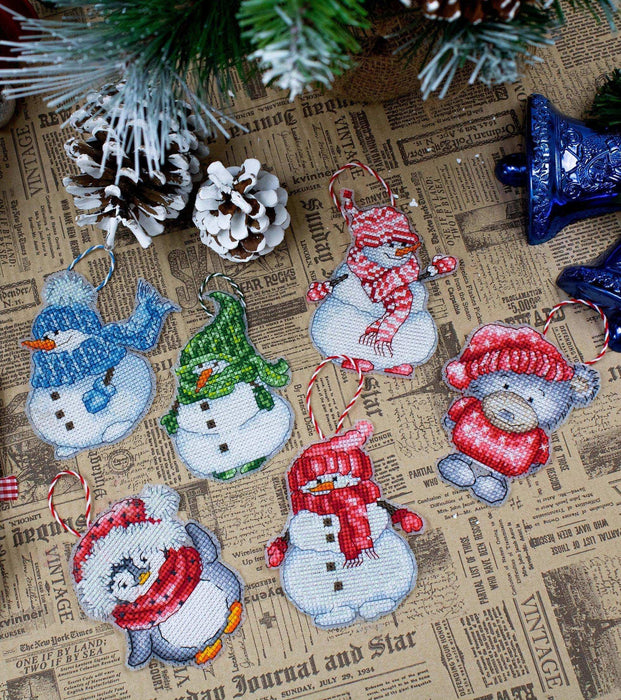 Toys Cross Stitch Kit Luca-S - Winter Toys, JK034 - Luca-S