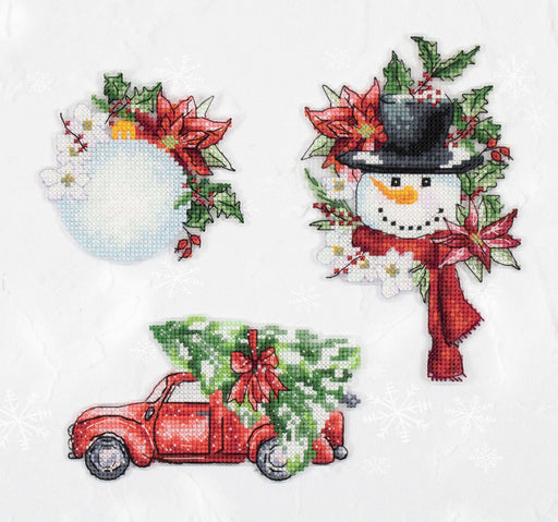 Toys Cross Stitch Kits - Christmas Toys, JK037 Cross Stitch Toys - HobbyJobby