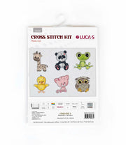 Toys Cross Stitch Kits - JK040 Friends 3 Cross Stitch Toys - HobbyJobby