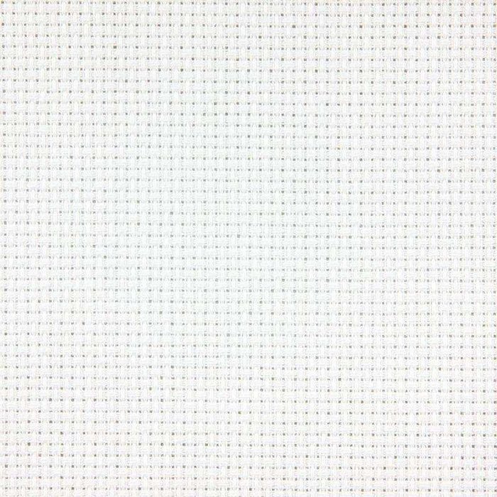 Zweigart Aida 14 Count Needlework Fabric Color 100 Snow White Fabric - HobbyJobby
